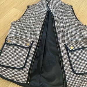 Women’s Quilted Checkered Vest